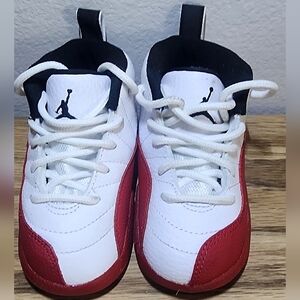 Air Jordan 12 Retro Cherry Toddler 850000-116 Sz 7c